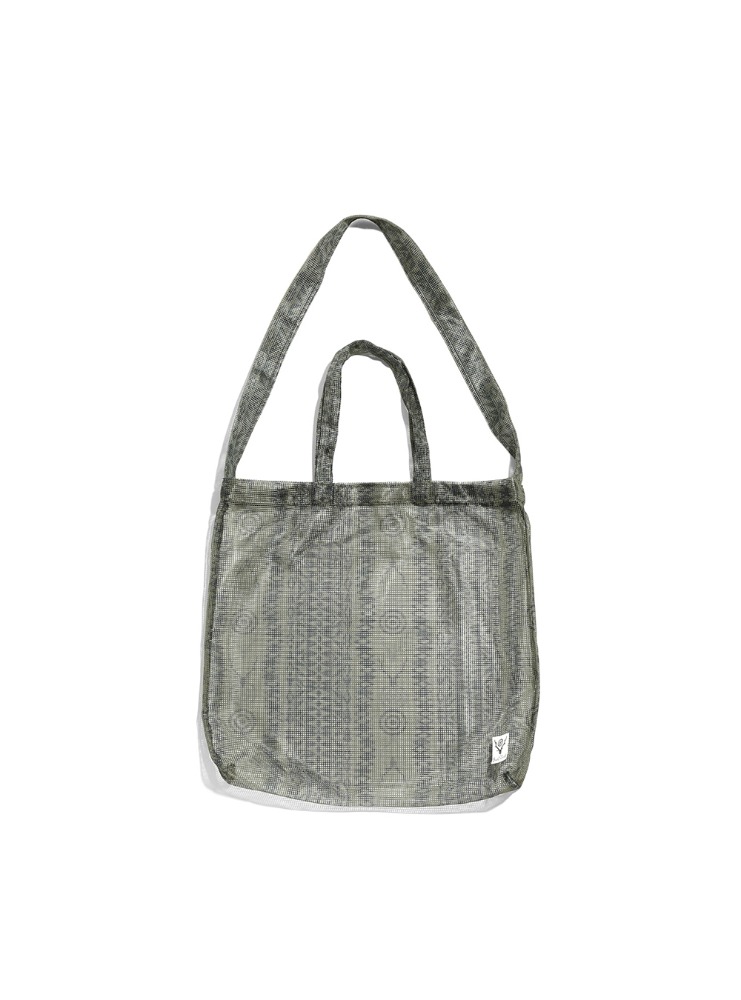 SOUTH2 WEST8 - Grocery Bag - Heavyweight Mesh &quot;SKULL&amp;TARGET&quot;