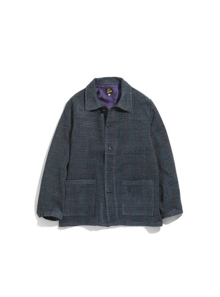 NEEDLES - D.N. Coverall &quot;Ac/C Plaid Mall Twill(Navy)